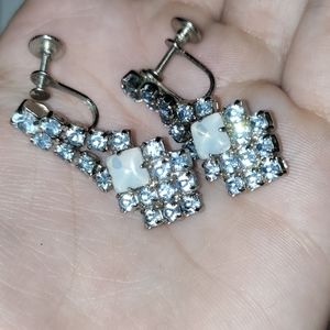 Genuine Antique Twist Back Earrings